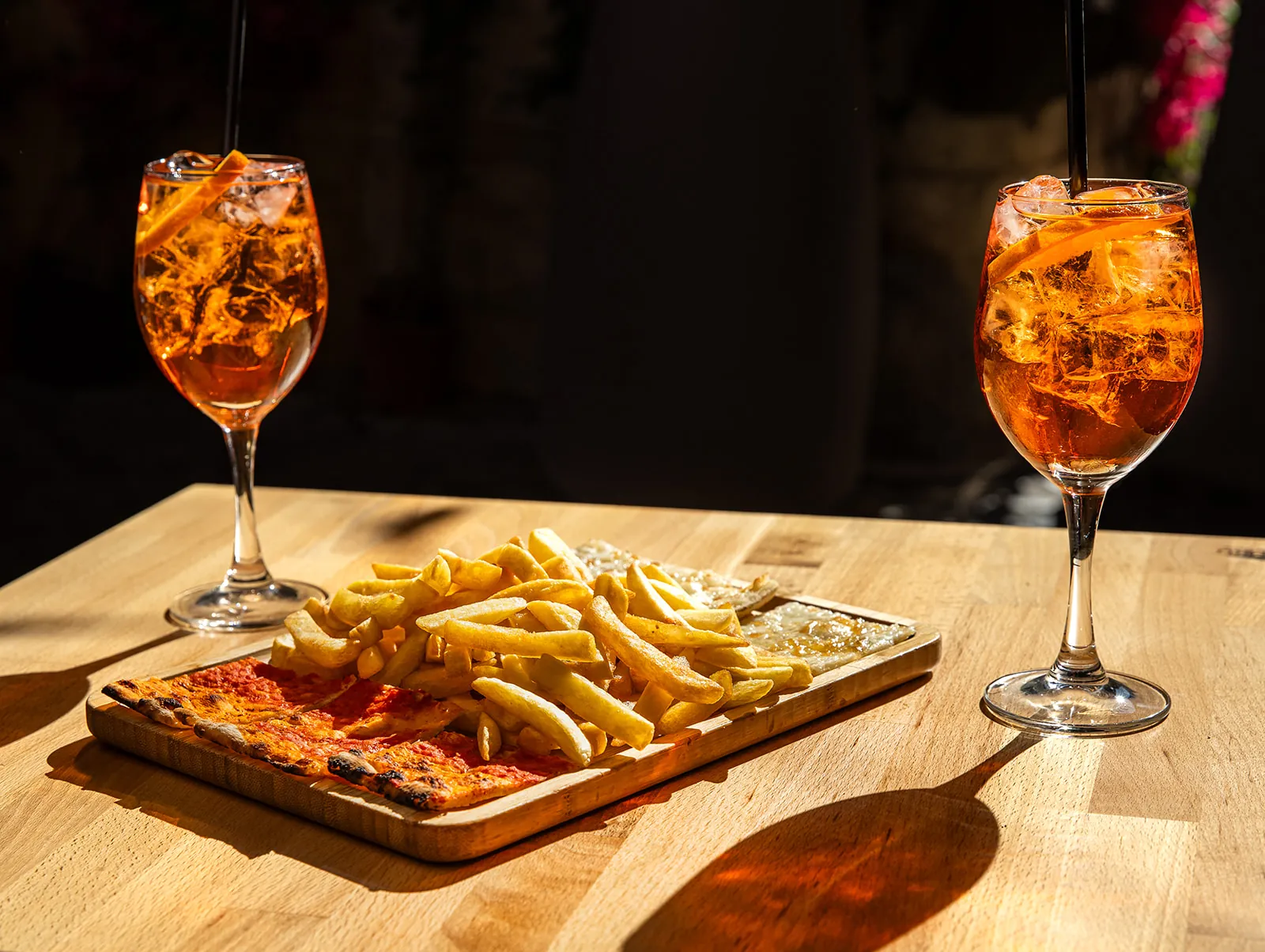 Due spritz e un tagliere